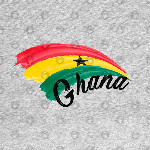 Ghana flag by SerenityByAlex